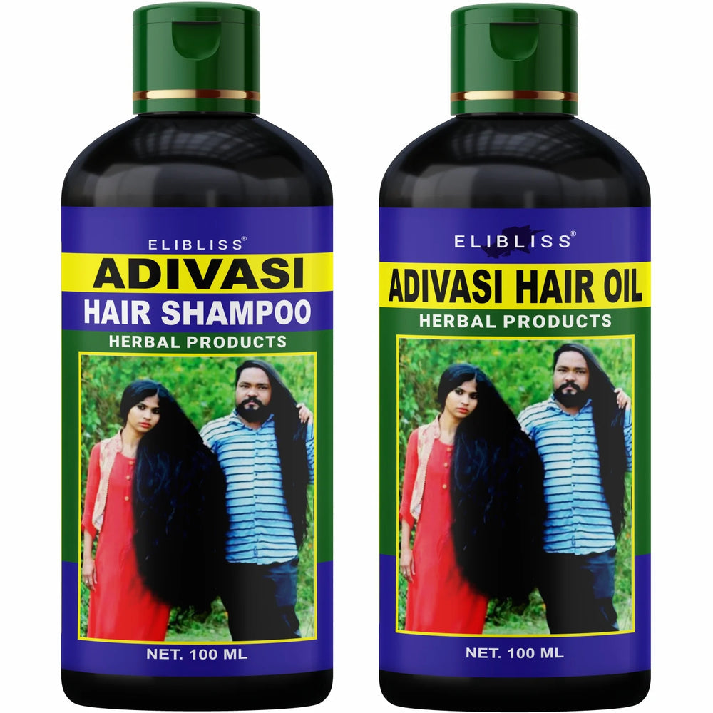 Adivasi herbal hair oil for hair growth Pure Ayurvedic Hair Fall Control For women and men