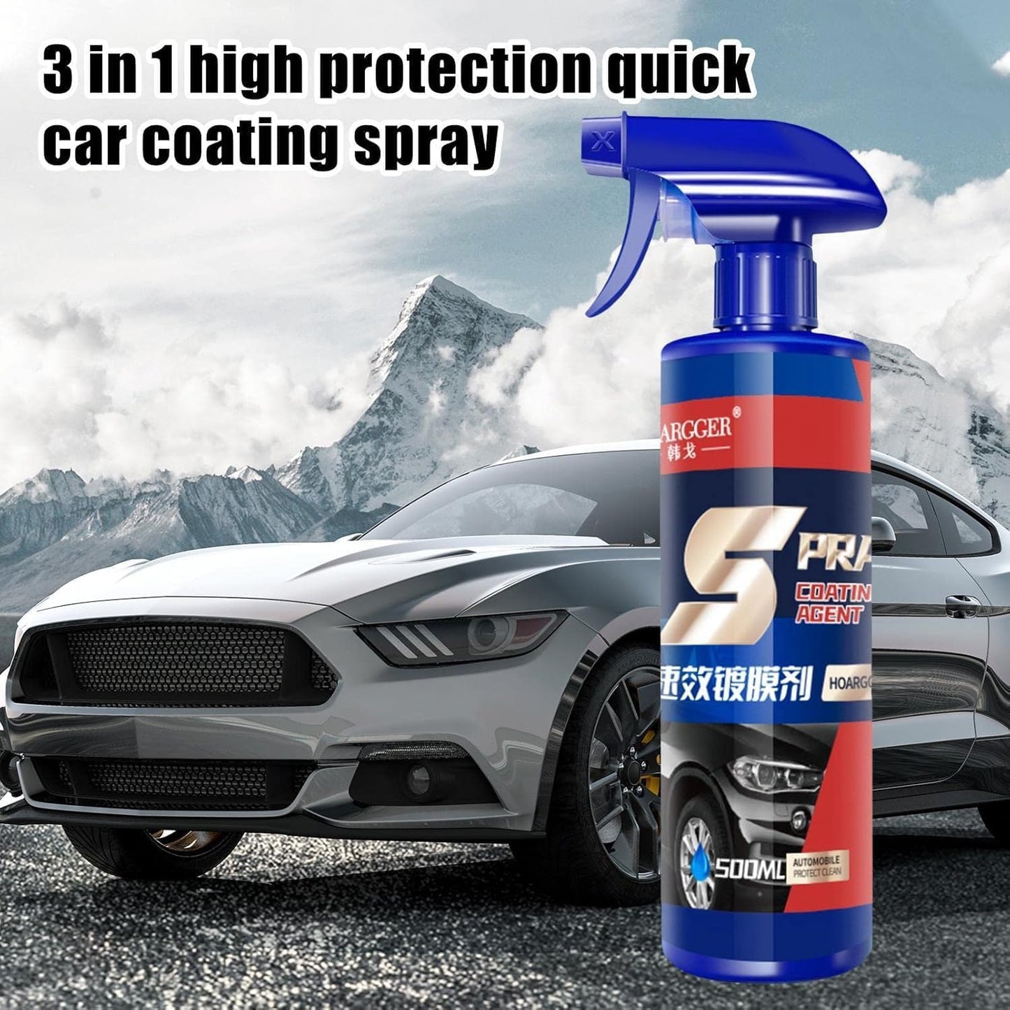 Ceramic Car Coating Spray High Protection