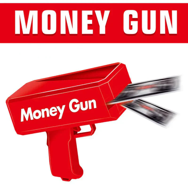 Money gun toy