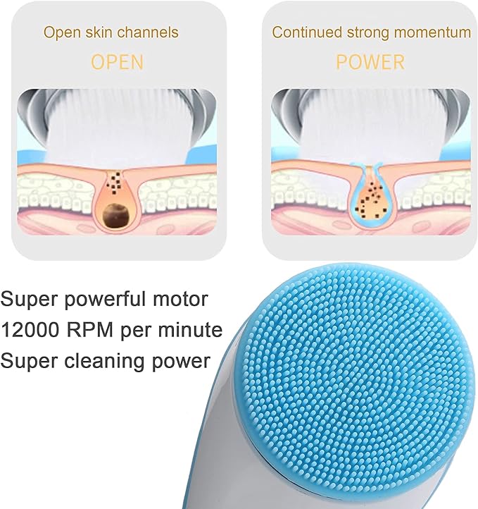 Electric body bath brush