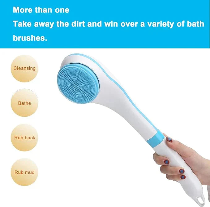 Electric body bath brush