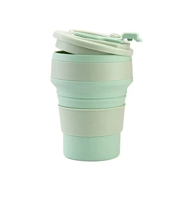 Travel silicon folding cup