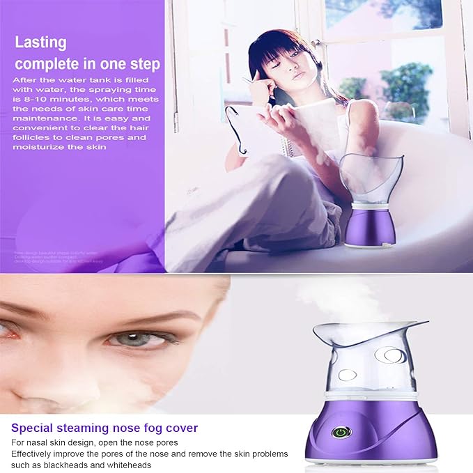 Facial care steamer