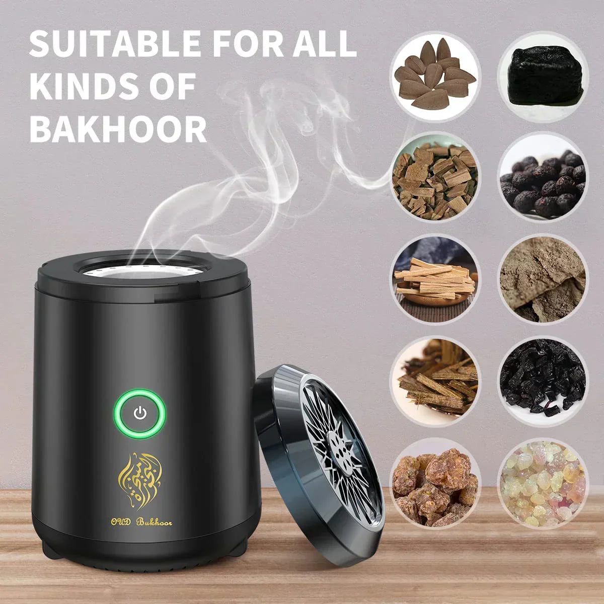 Bukhoor perfume dispensar smart